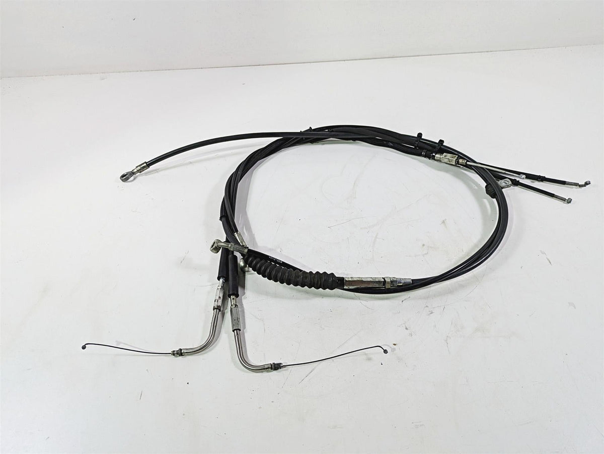 2017 Harley Dyna FXDB Street Bob Oem Brake Line & 10" Throttle Cables 45112-08A {{ shop.shopifyCountryName }} - Mototech271