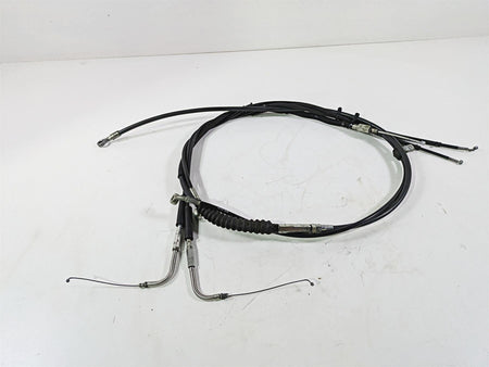 2017 Harley Dyna FXDB Street Bob Oem Brake Line & 10" Throttle Cables 45112-08A {{ shop.shopifyCountryName }} - Mototech271