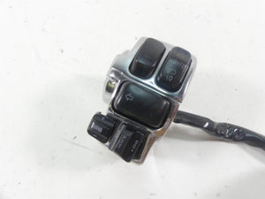 2006 Harley Touring FLHTCUI Electra Glide Left Chrome Control Switch 71682-06A | Mototech271