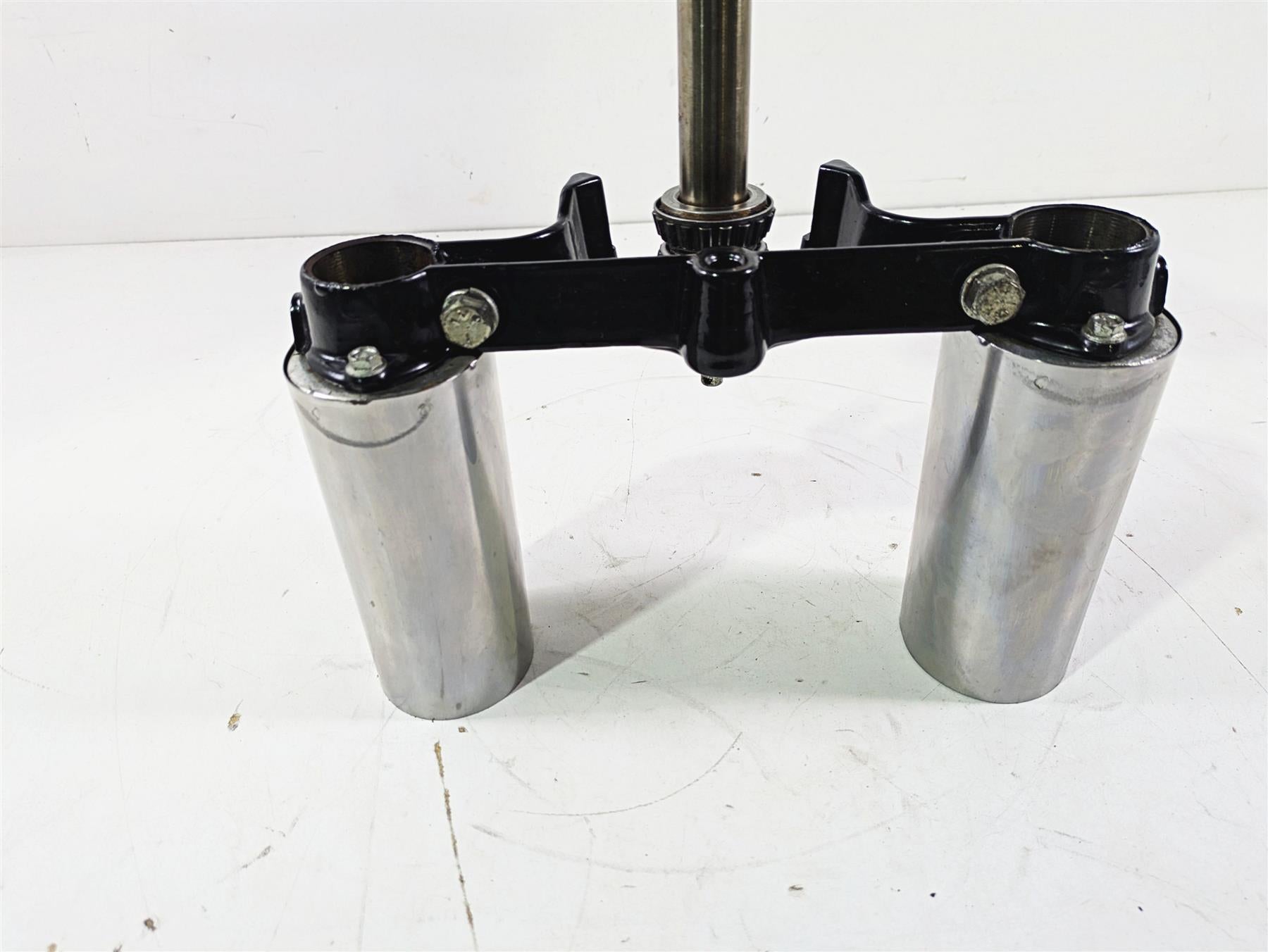 2008 Harley FLSTC 105TH Softail Heritage Lower & Upper Triple Tree Set 45605-00A {{ shop.shopifyCountryName }} - Mototech271