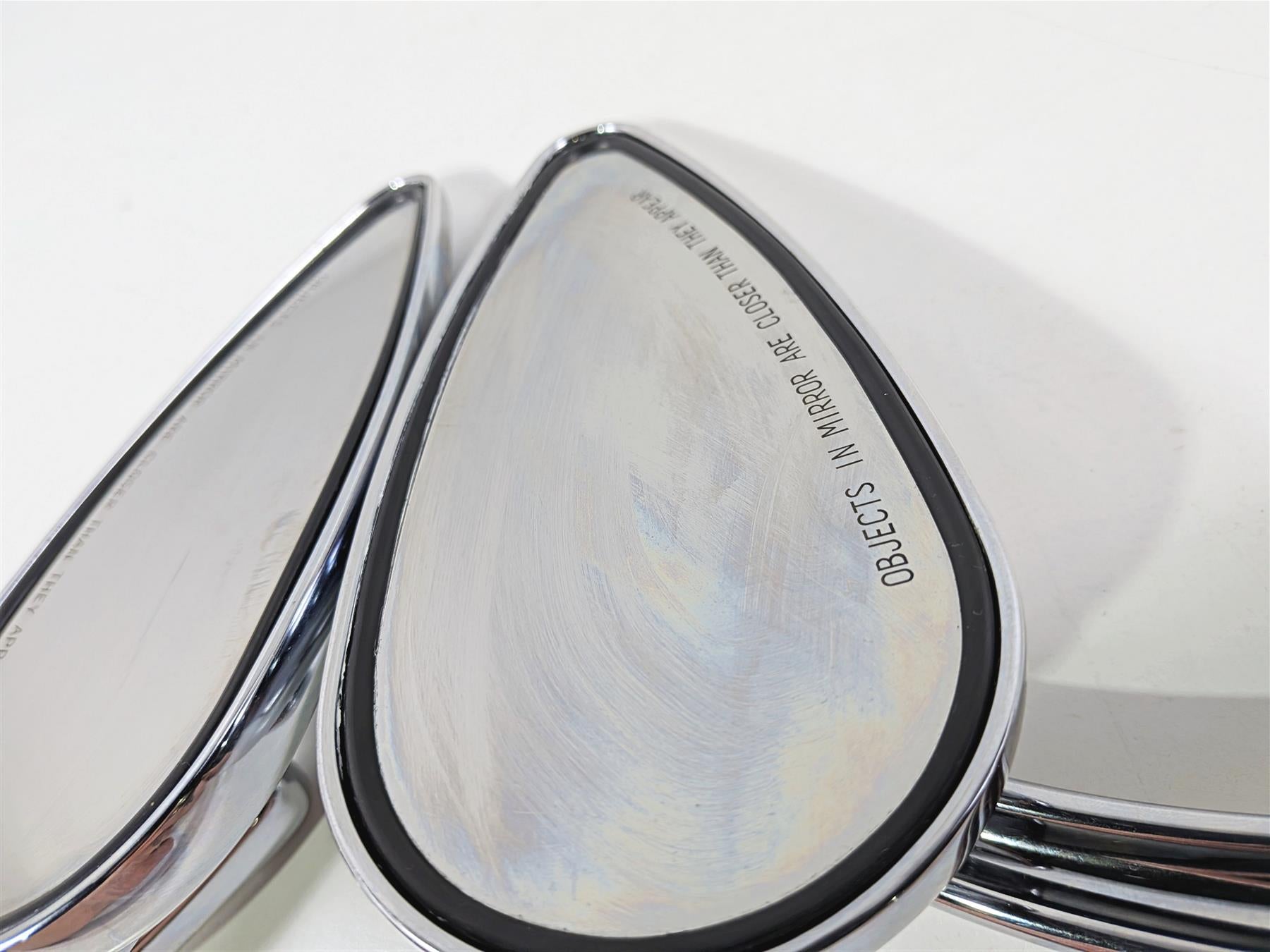 2014 Harley Touring FLHTK Electra Glide Willie G Teardrop Chrome Mirror 56000394-Mototech271