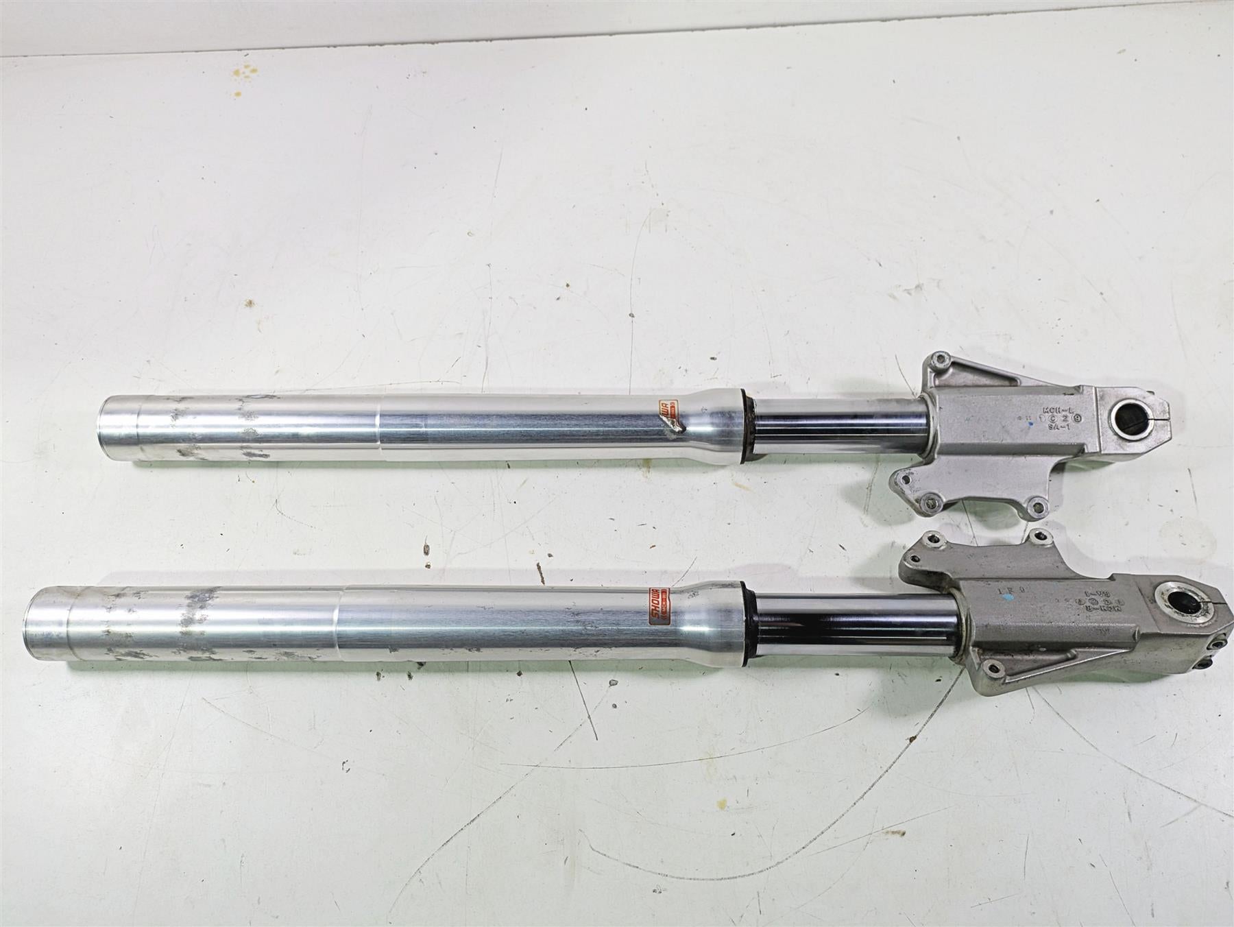 2002 Honda V-Twin VTX1800 C Straight Front Fork Leg Set - Read 51400-MCH-003 {{ shop.shopifyCountryName }} - Mototech271
