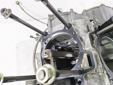 2008 Aprilia RSVR 1000 Factory Crankcase Lower Bottom End Motor AP0296961 {{ shop.shopifyCountryName }} - Mototech271
