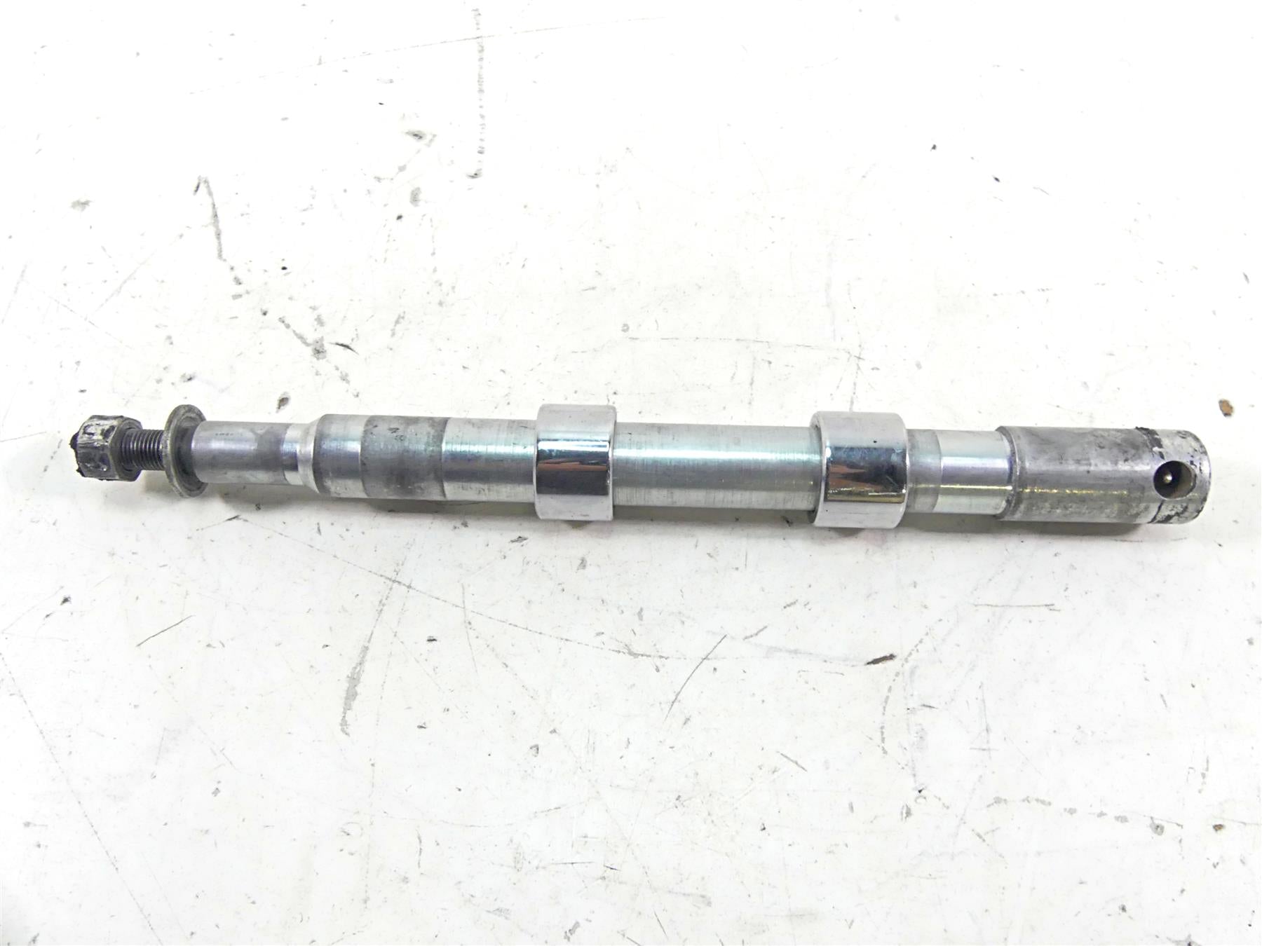 2002 Harley Touring FLHTC Electra Glide Front 1" Axle Wheel Spindle 43364-00 {{ shop.shopifyCountryName }} - Mototech271