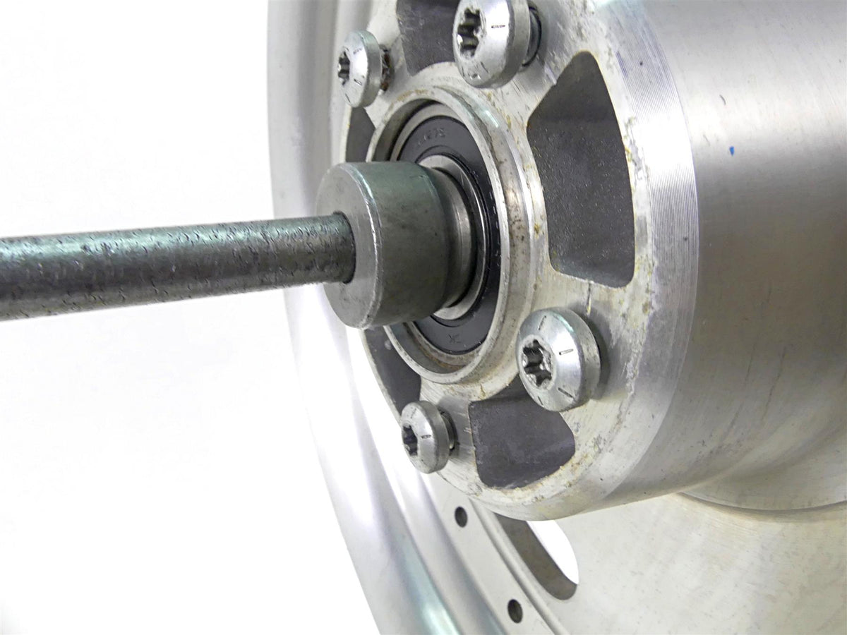 2010 Harley FXDF Dyna Fat Bob Front Wheel Rim Slotted 16x3 43300172 {{ shop.shopifyCountryName }} - Mototech271