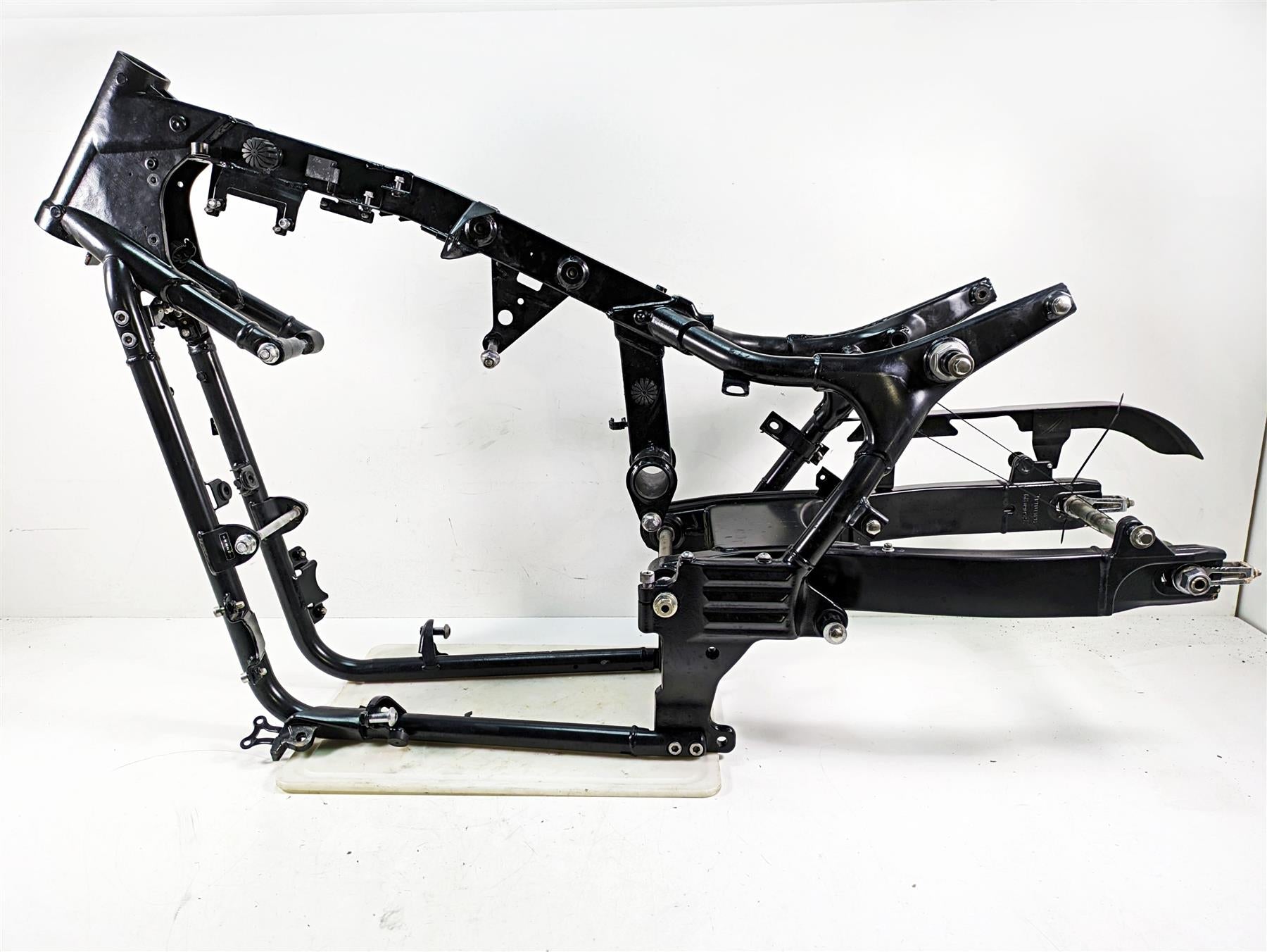 2011 Triumph America Straight Main Frame Chassis + Swingarm With Clean Texas Title T2076041 T2076043