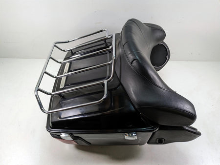 2006 Harley Touring FLHTCUI Electra Glide Vivid Black Silv Stripe Trunk 53128-06 {{ shop.shopifyCountryName }} - Mototech271