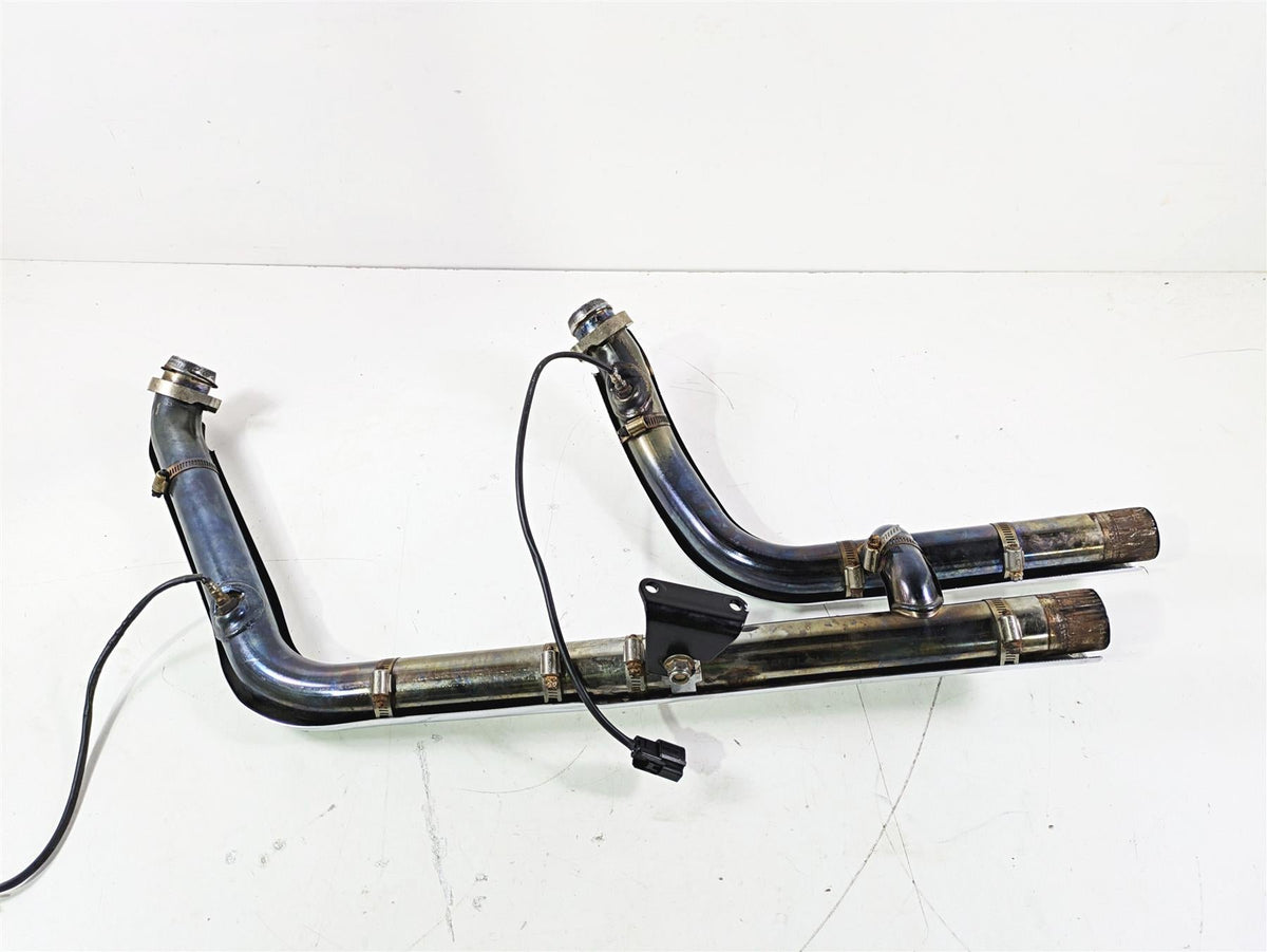 2017 Harley FLS Softail Slim Stock Header Manifold Heat Shield Set Read 65600196 {{ shop.shopifyCountryName }} - Mototech271