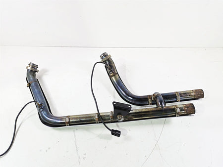 2017 Harley FLS Softail Slim Stock Header Manifold Heat Shield Set Read 65600196 {{ shop.shopifyCountryName }} - Mototech271