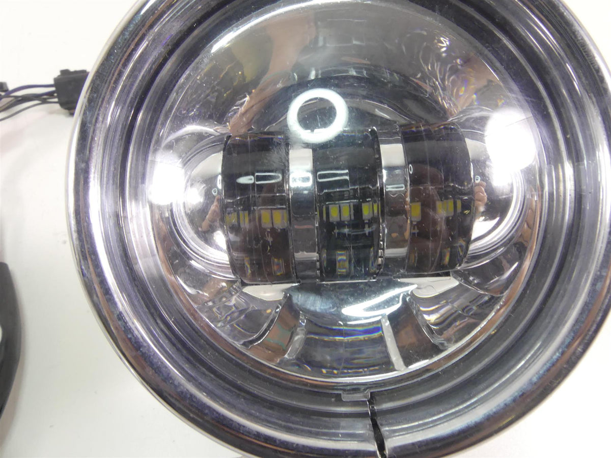 1995 Harley Touring FLHTCU Electra Glide Front Blinker Spot Light Set 68684-86 {{ shop.shopifyCountryName }} - Mototech271
