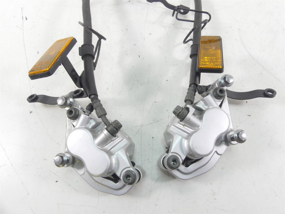 2002 Yamaha XVS1100 V-Star Nissin Front Brake Caliper + Line Set 5KS-2580T-00-00 {{ shop.shopifyCountryName }} - Mototech271