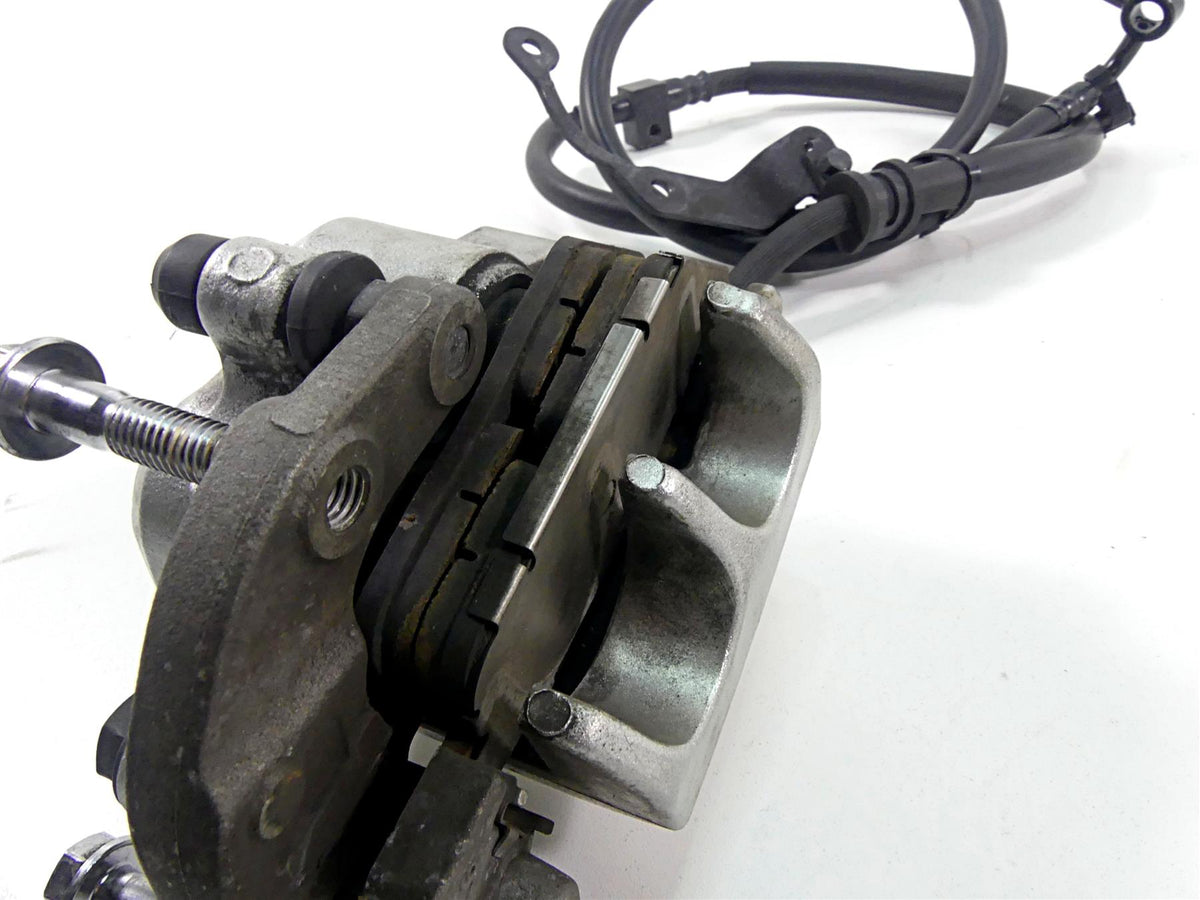 2010 Honda VT1300 CR Stateline Front Nissin Brake Caliper & Line 45150-MFR-671 {{ shop.shopifyCountryName }} - Mototech271