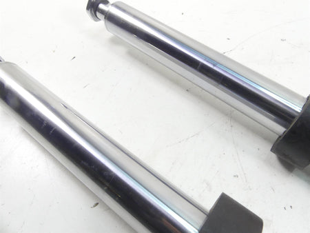 2005 Harley Touring CVO FLHTCSE Electra Glide 41mm Chrome Dual Brake Fork Legs {{ shop.shopifyCountryName }} - Mototech271