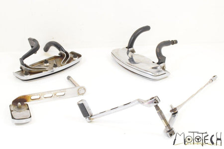 1991 Harley Touring FLHTC Electra Glide FR CHROME Floorboards Shift & Brake Ped {{ shop.shopifyCountryName }} - Mototech271