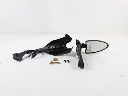 2009 Ducati Hypermotard 1100 S Right Hand Guard Mirror Turn Signal Set 46012701B-Mototech271