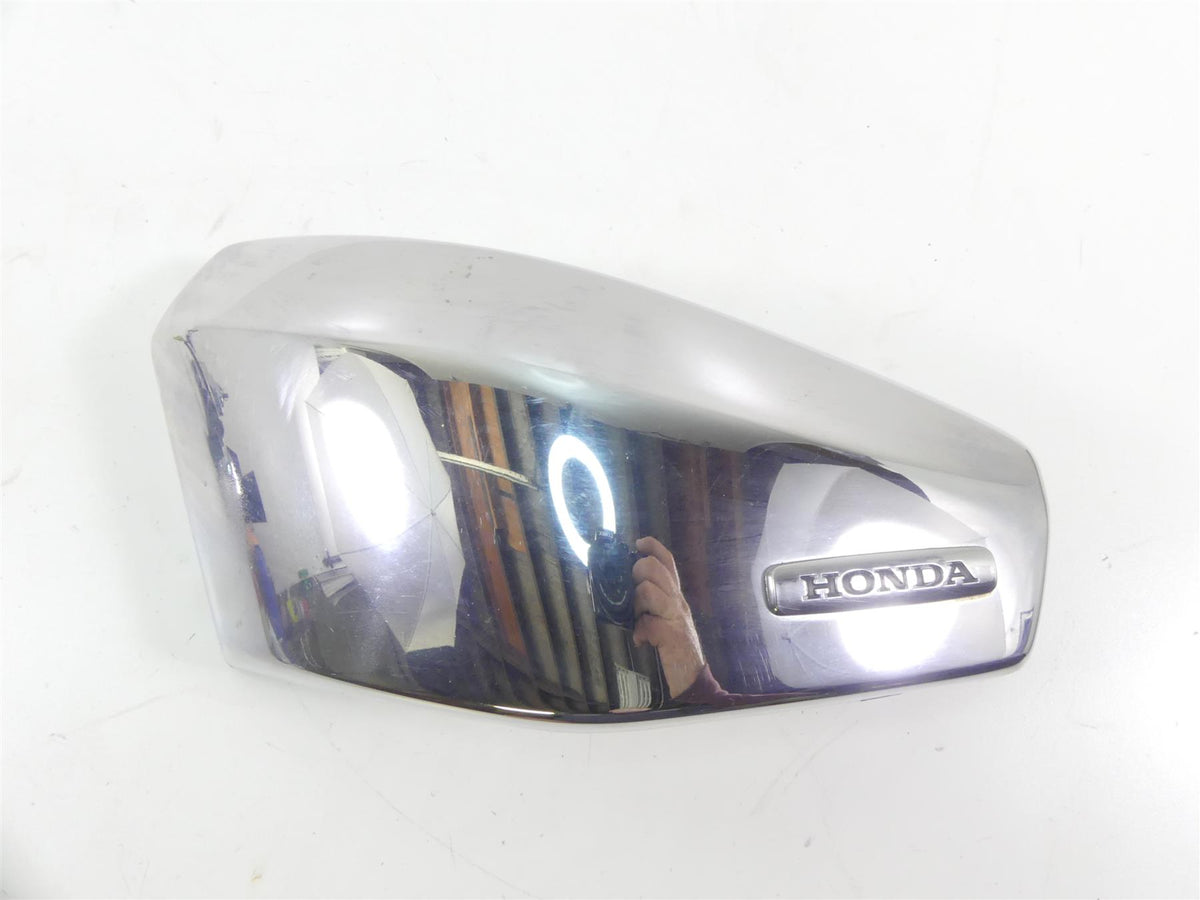 2009 Honda VTX1300 Touring Left Plastic Chrome Side Cover 83620-MEA-670 {{ shop.shopifyCountryName }} - Mototech271