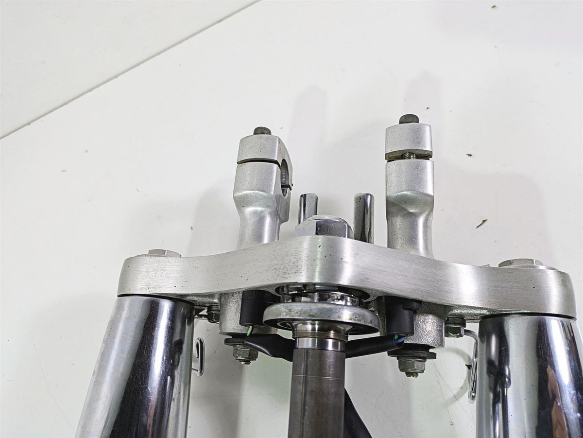 2001 Honda VT1100 Shadow Sabre Straight Front Fork Triple Tree Set 51400-MCK-A01 {{ shop.shopifyCountryName }} - Mototech271