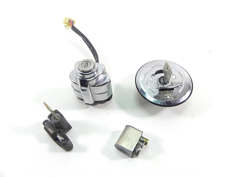 2002 Honda VTX1800 R Ignition Switch Key Lock Set 35110-MR1-000 53600-GCN-003 {{ shop.shopifyCountryName }} - Mototech271