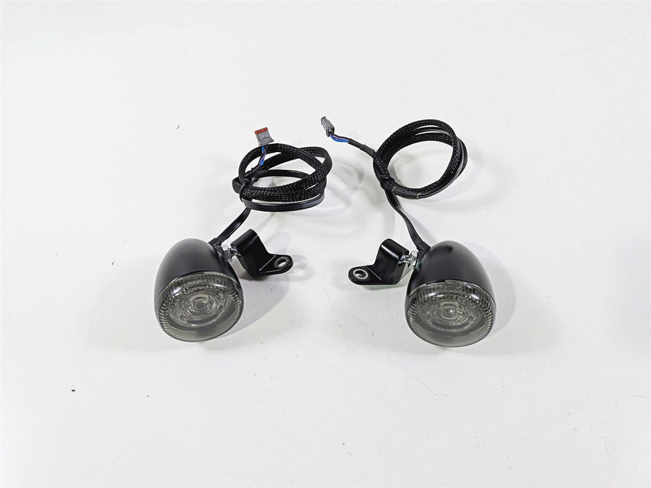 2017 Harley FXSE CVO Pro Sreet Breakout Front Blinker & Led Lens Set 67800257-Mototech271