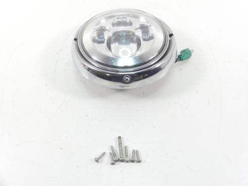 2013 Harley Touring FLHTP Electra Glide Front Led Headlight Head Light 67728-02A | Mototech271