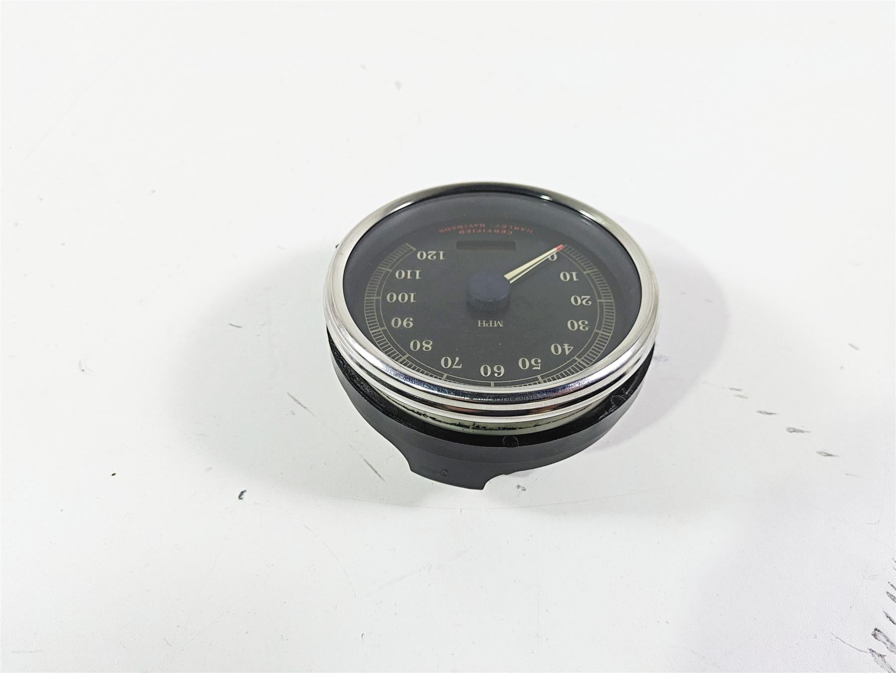 2003 Harley FLSTC Softail Heritage 100th Speedometer Gauge Speedo 22K 67033-99A {{ shop.shopifyCountryName }} - Mototech271