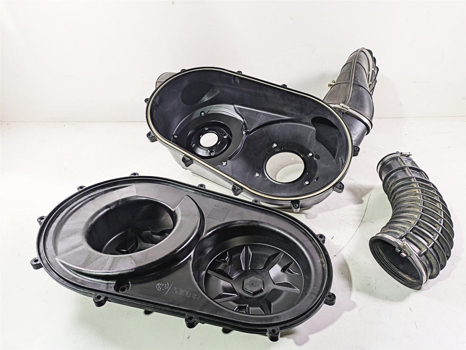 2018 Can Am Maverick X3 XRC Turbo R Inner Outer Clutch Cover 420212605 420212508 {{ shop.shopifyCountryName }} - Mototech271