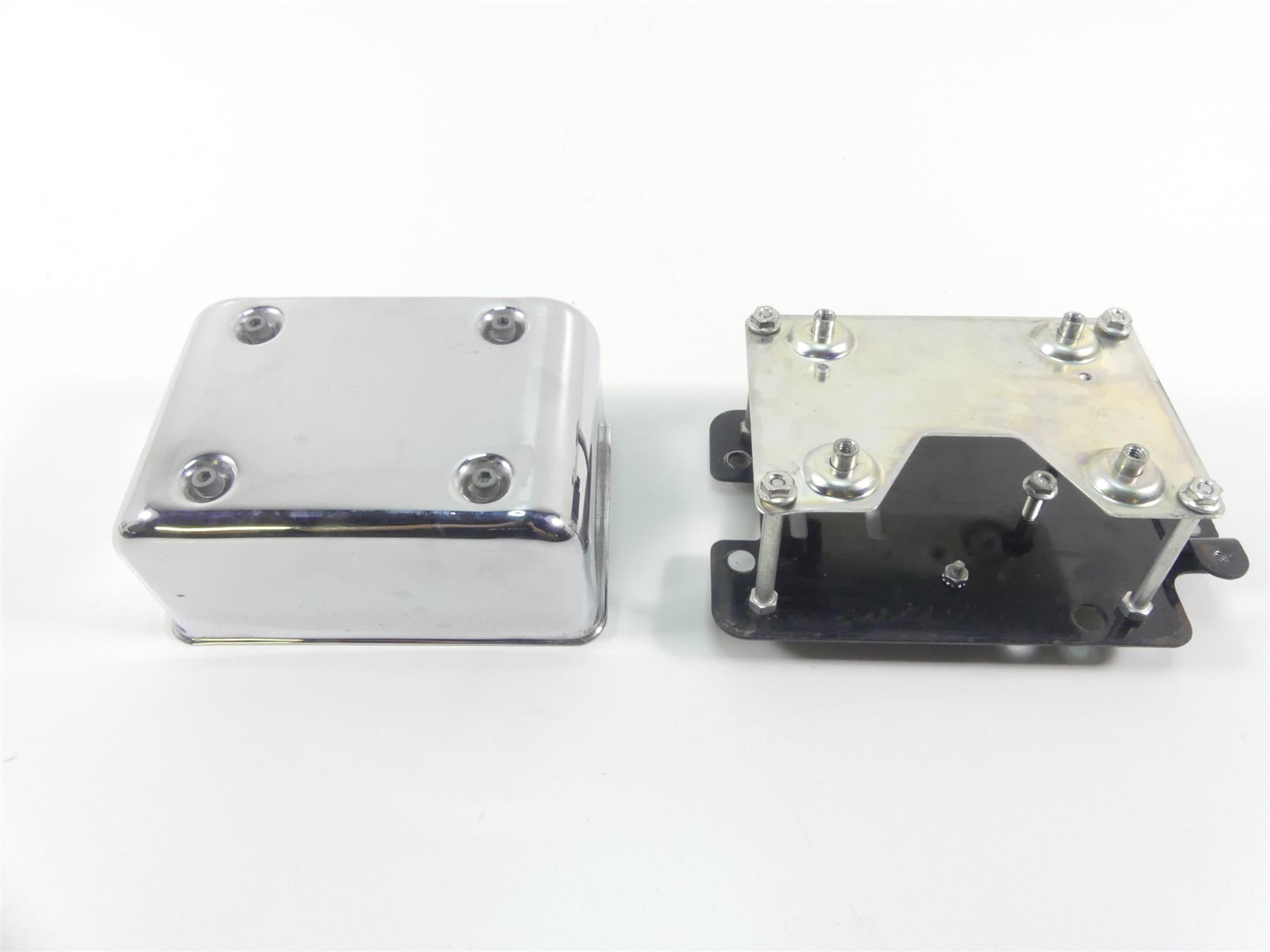 1999 Harley Dyna FXDS Convertible Electrical Holder + Chrome Cover 66371-97 | Mototech271
