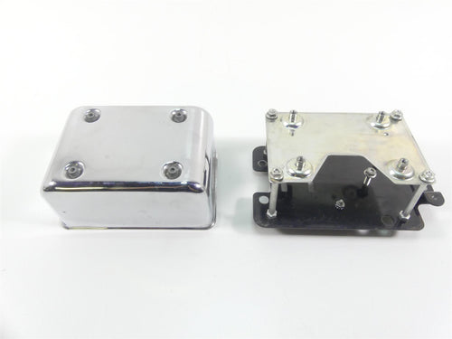 1999 Harley Dyna FXDS Convertible Electrical Holder + Chrome Cover 66371-97 | Mototech271
