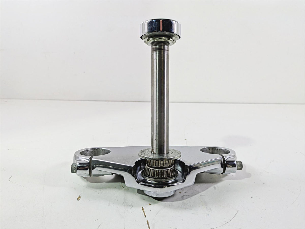 2009 Harley FXCWC Softail Rocker Lower Triple Tree Steering Clamp 49mm 46429-08 {{ shop.shopifyCountryName }} - Mototech271