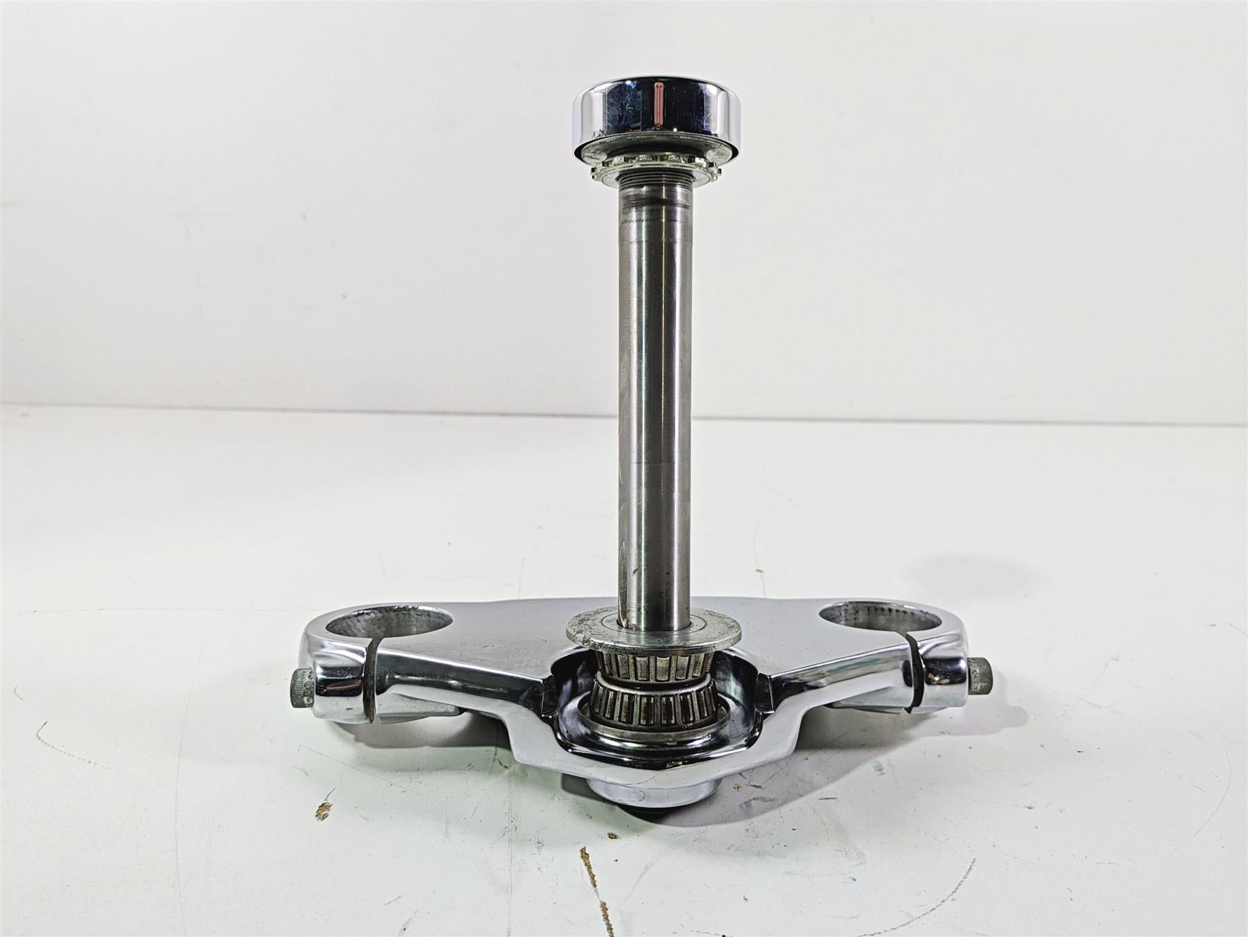 2009 Harley FXCWC Softail Rocker Lower Triple Tree Steering Clamp 49mm 46429-08 {{ shop.shopifyCountryName }} - Mototech271