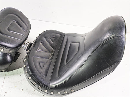 2002 Honda GL1500 CD Valkyrie Deluxe Ultimate Front Rear Lowrider Seat Saddle Set {{ shop.shopifyCountryName }} - Mototech271