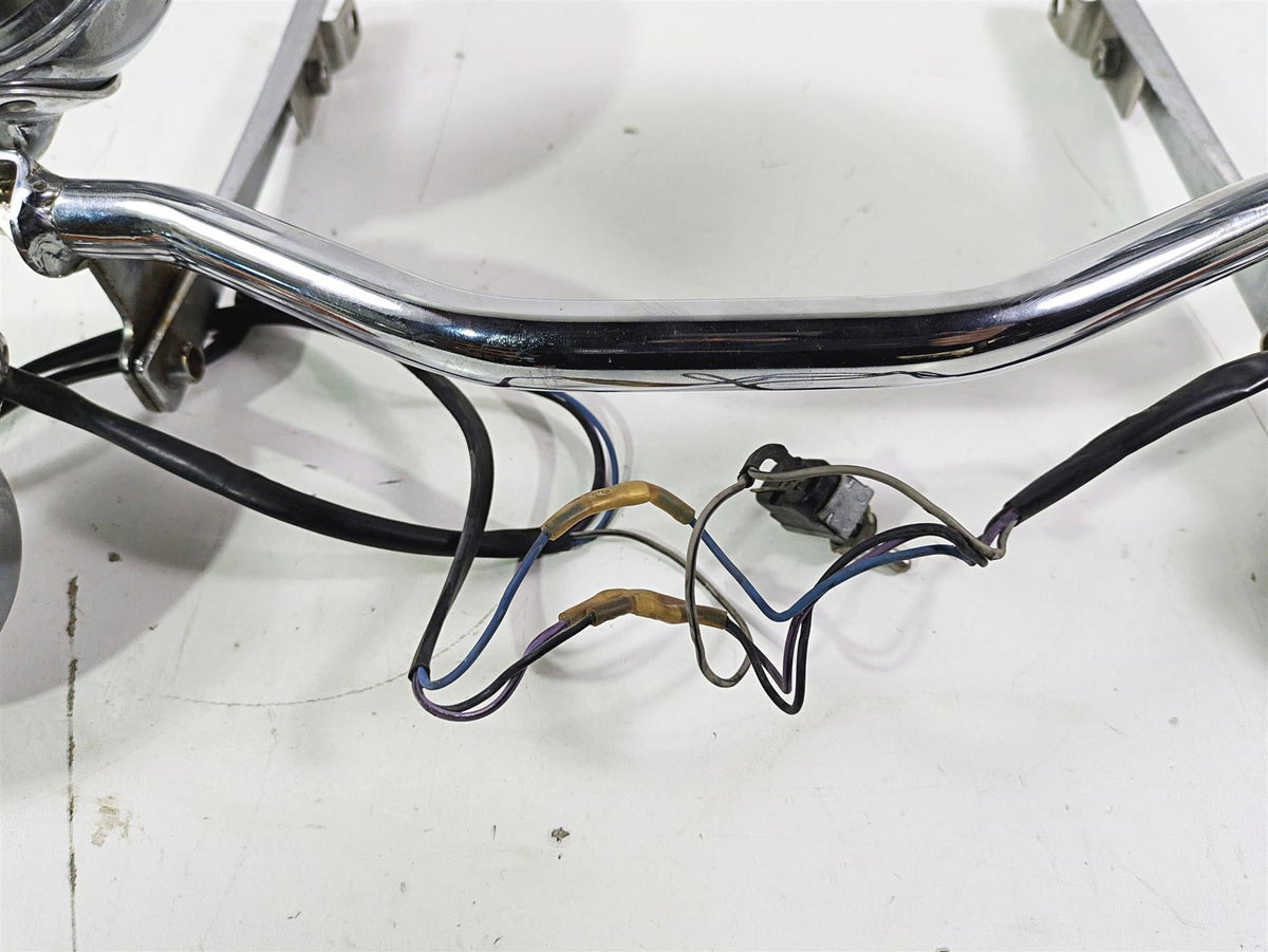 2004 Harley Softail FLSTF Fat Boy Front Spot Lights & Blinker For Parts 68972-00 {{ shop.shopifyCountryName }} - Mototech271
