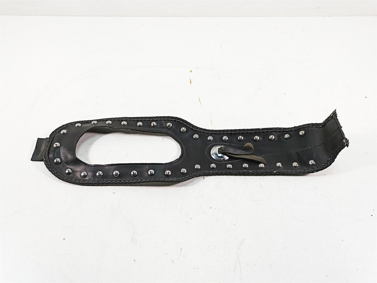 2000 Harley Dyna FXDL Low Rider Studded Leather Tank Cover Pad {{ shop.shopifyCountryName }} - Mototech271