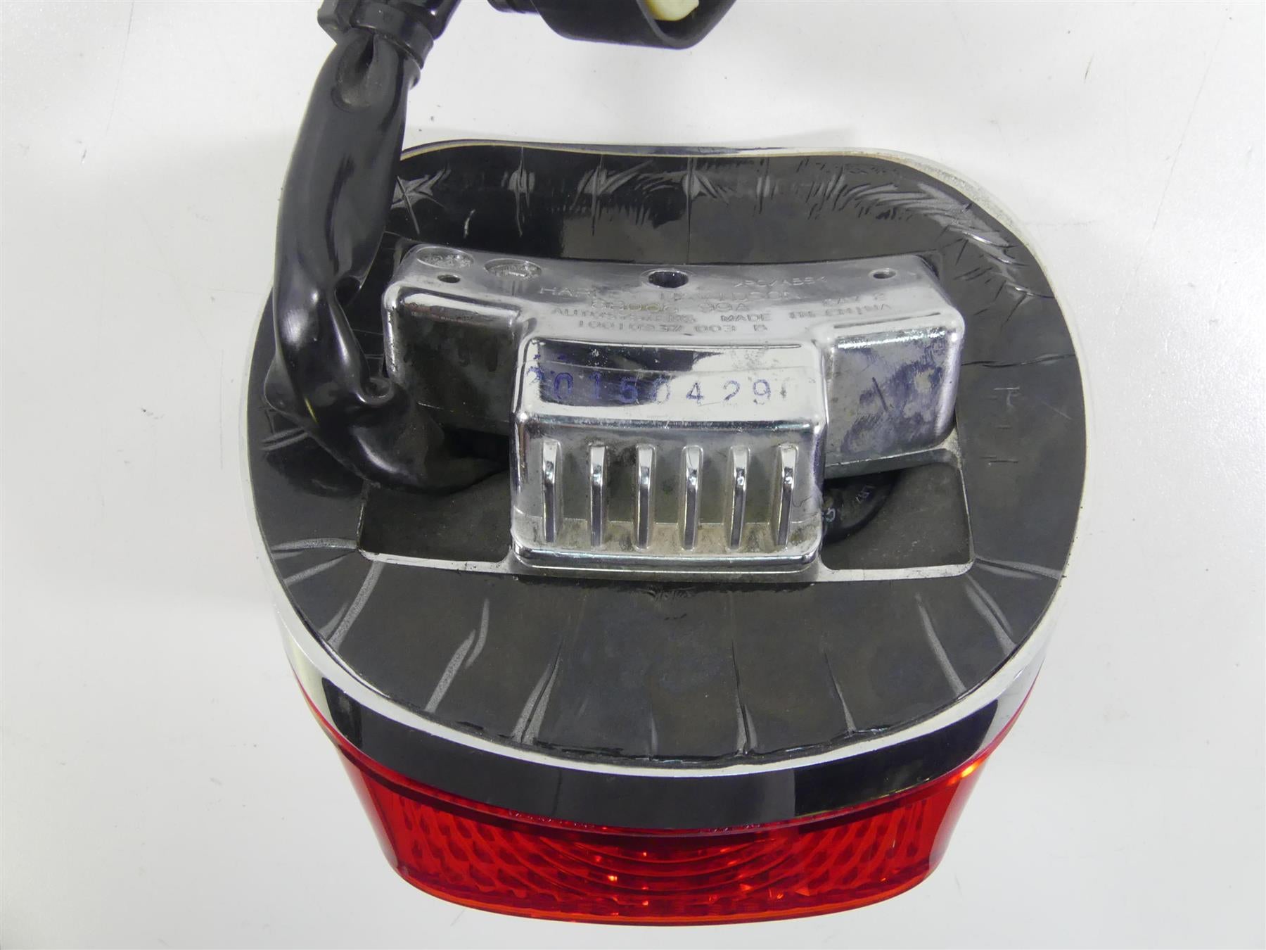 2016 Harley Touring FLHR Road King Taillight Tail Rear Light & Wiring 68066-99A {{ shop.shopifyCountryName }} - Mototech271