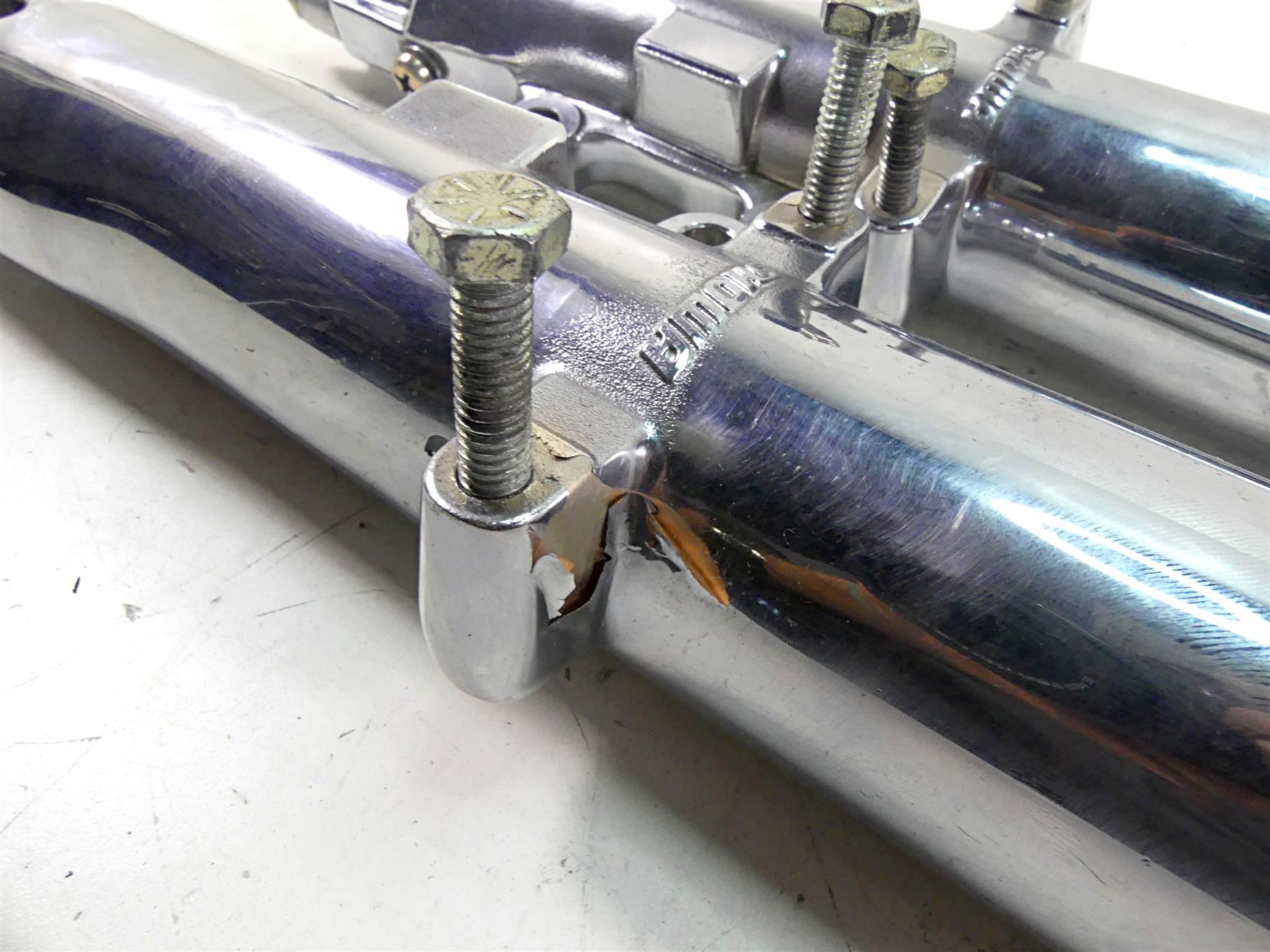 2002 Harley Touring FLHTC Electra Glide 41mm Front Fork Legs 46495-02 46497-02 {{ shop.shopifyCountryName }} - Mototech271