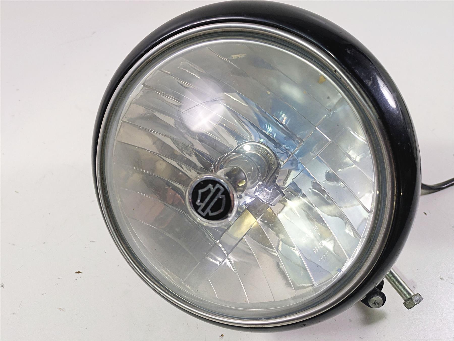 2014 Harley FLS Softail Slim 7" Headlight Head Light & Bracket 68342-05A {{ shop.shopifyCountryName }} - Mototech271