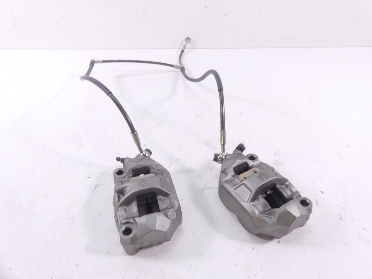 2013 Mv Agusta F4RR Front Brembo Brake Caliper &Lines Set 1690miles 8000B7547 {{ shop.shopifyCountryName }} - Mototech271