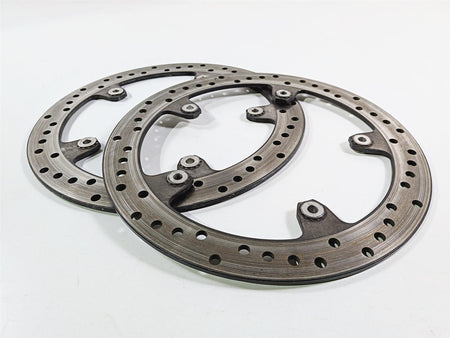 2014 BMW S1000RR K46 Straight Front Brake Rotor Disc Set 320mm 34117723493 {{ shop.shopifyCountryName }} - Mototech271