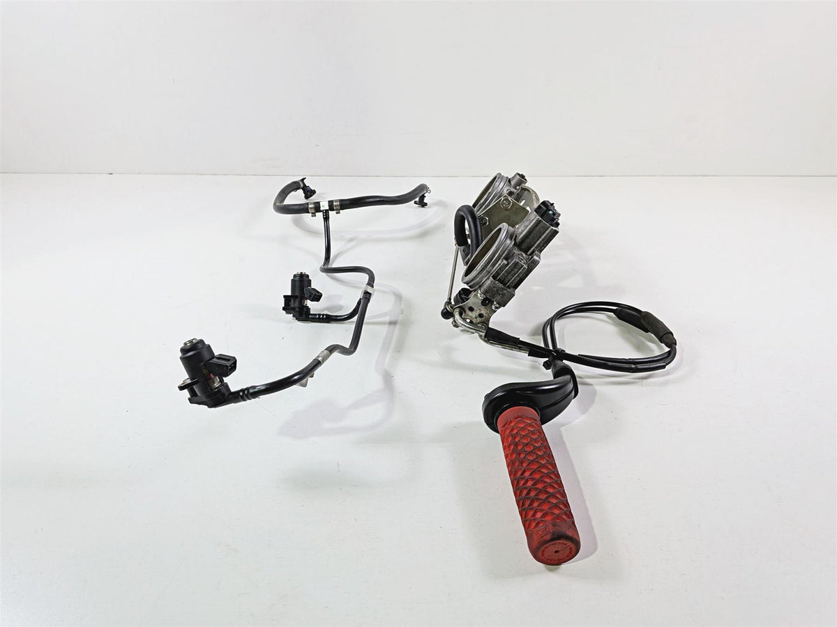 2008 Ducati 1098 SBK Throttle Body + Grip & Injector Set 28240791A-Mototech271