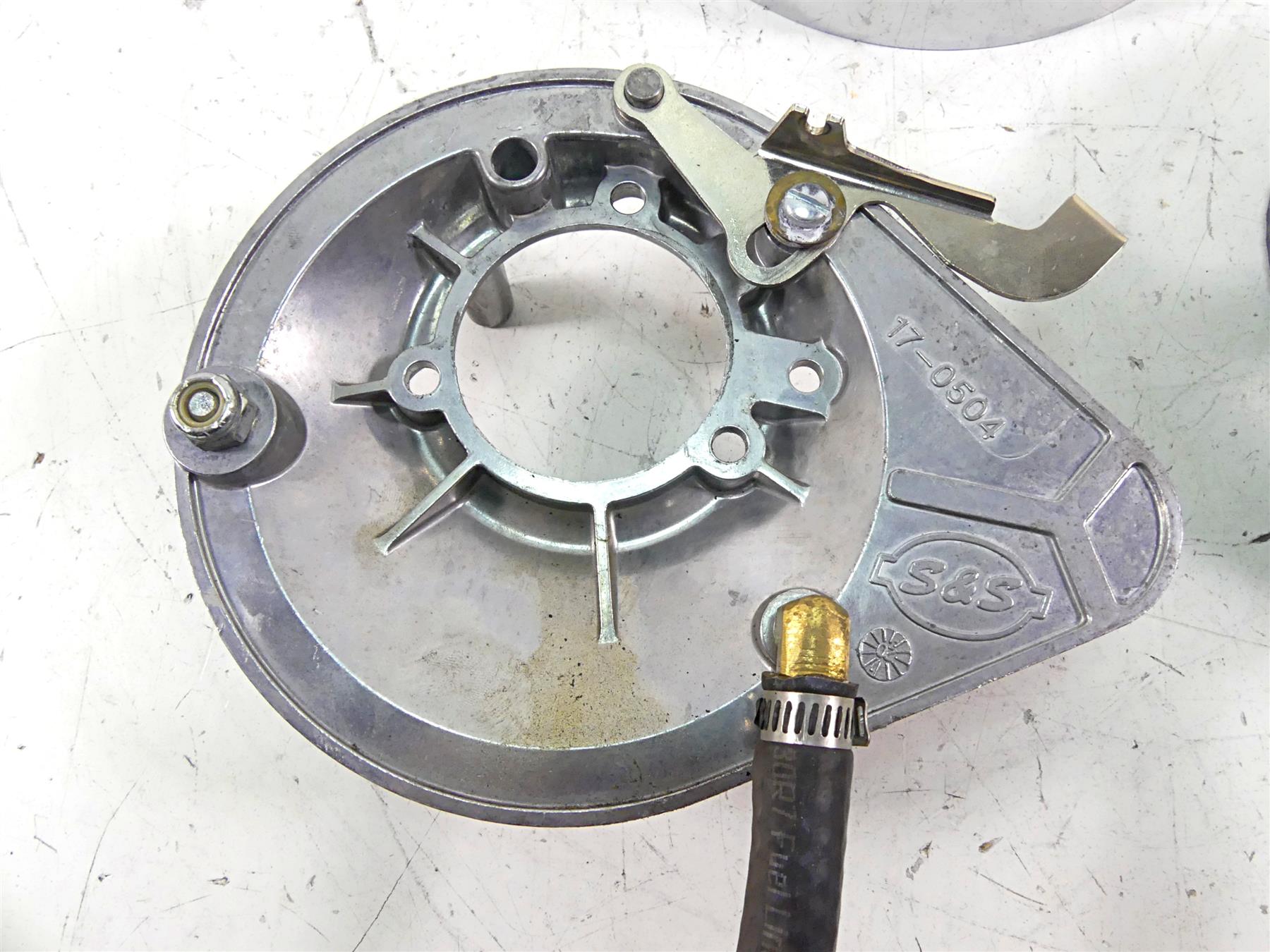 1979 Harley Sportster XLS1000 Roadster S&S Air Cleaner Breather Filter 17-0504 {{ shop.shopifyCountryName }} - Mototech271
