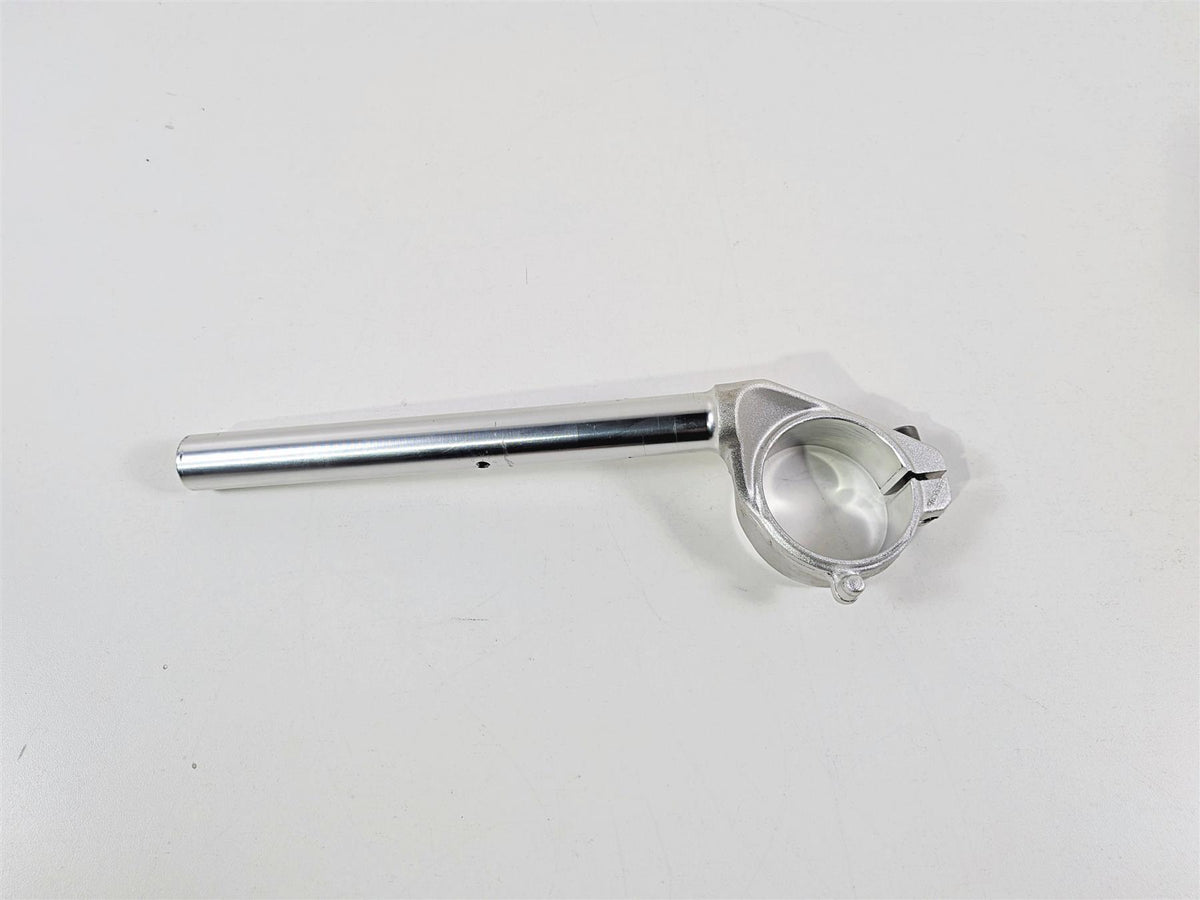 2017 BMW S1000RR K46 Left Oem Silver Aluminum Clip On Handlebar 32718548405 {{ shop.shopifyCountryName }} - Mototech271