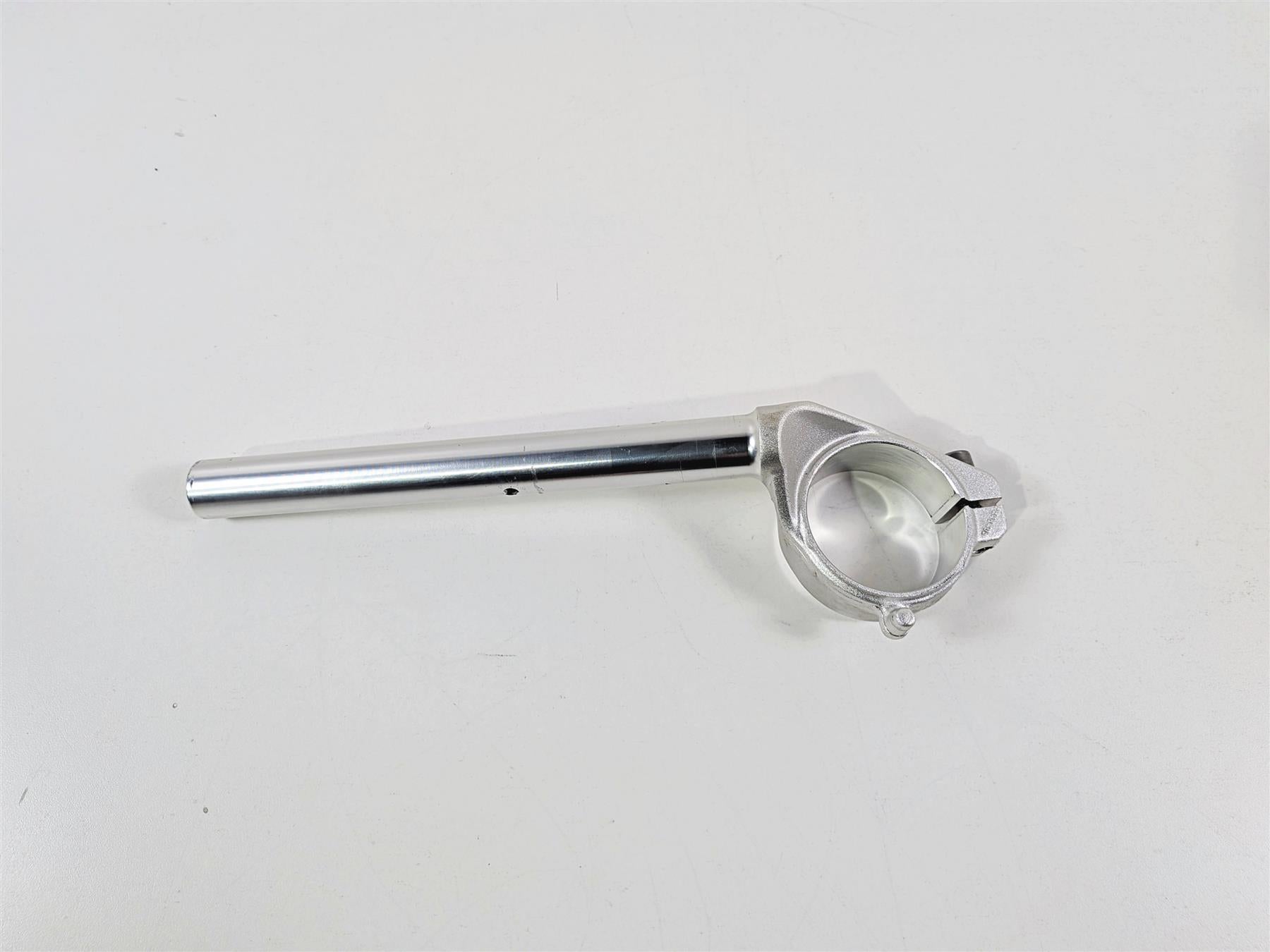 2017 BMW S1000RR K46 Left Oem Silver Aluminum Clip On Handlebar 32718548405 {{ shop.shopifyCountryName }} - Mototech271