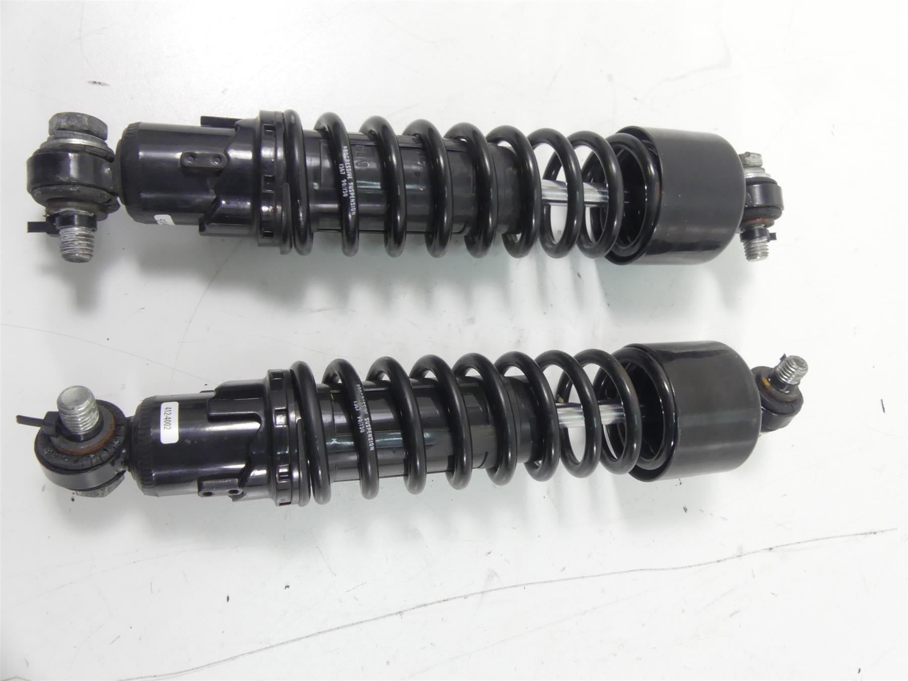 1998 Harley Touring FLHTC Electra Glide Rear Progressive Shocks 13" 412-4002 {{ shop.shopifyCountryName }} - Mototech271