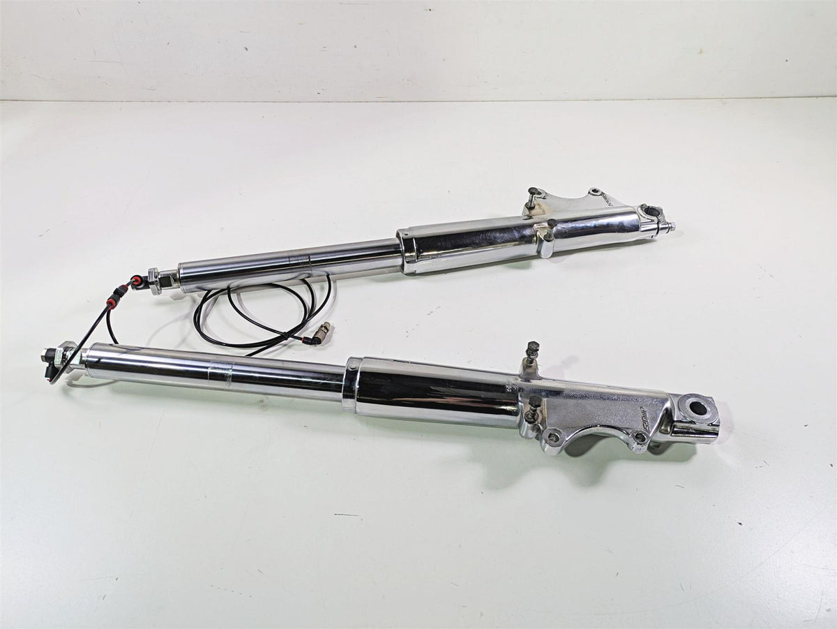 1998 Harley Touring FLHRCI Road King Chrome Front Fork Leg Set 45826-97 45833-97 {{ shop.shopifyCountryName }} - Mototech271