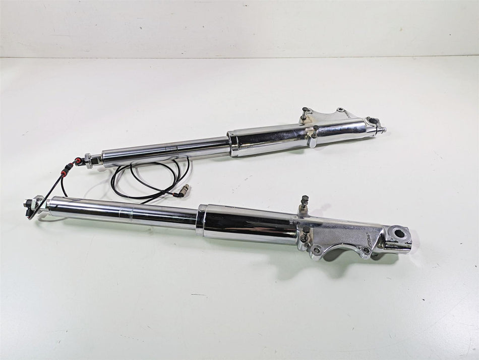 1998 Harley Touring FLHRCI Road King Chrome Front Fork Leg Set 45826-97 45833-97 {{ shop.shopifyCountryName }} - Mototech271