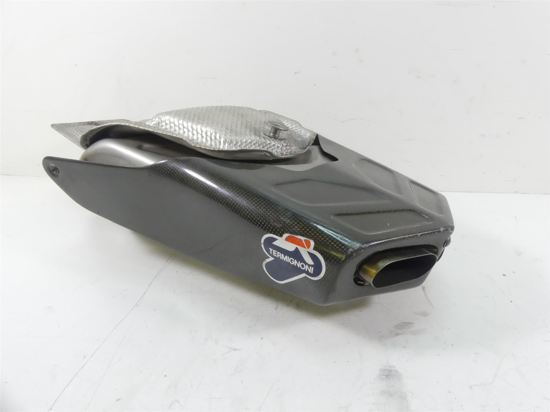 2006 Ducati 999 Biposto Termignoni Exhaust Muffler + Carbon Cover 979000163A {{ shop.shopifyCountryName }} - Mototech271