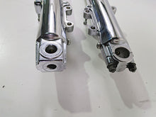 Load image into Gallery viewer, 2007 Harley Touring FLHRSE CVO Road King Chrome Front Fork Leg Set 41mm 46240-02
