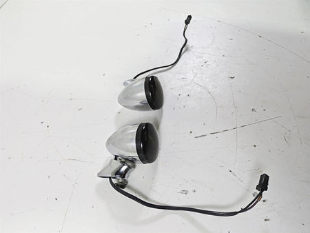 2007 Harley FXDWG Dyna Wide Glide Rear Smoked Led Blinkers Turn Signals 68977-00 {{ shop.shopifyCountryName }} - Mototech271