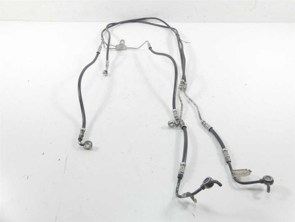 2012 Harley Touring FLHTK Electra Glide Front Abs Brake Line Set 40612-09 {{ shop.shopifyCountryName }} - Mototech271