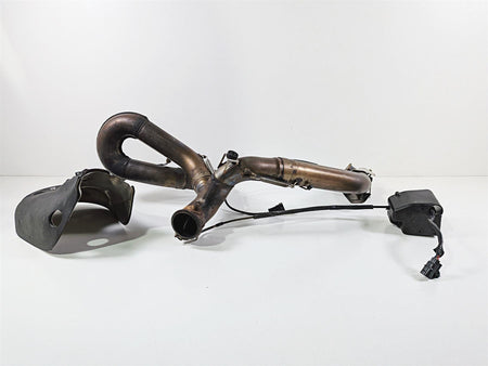 2017 Ducati Panigale 1299 Exhaust Header & Servo Motor 57014452A 57114424B-Mototech271